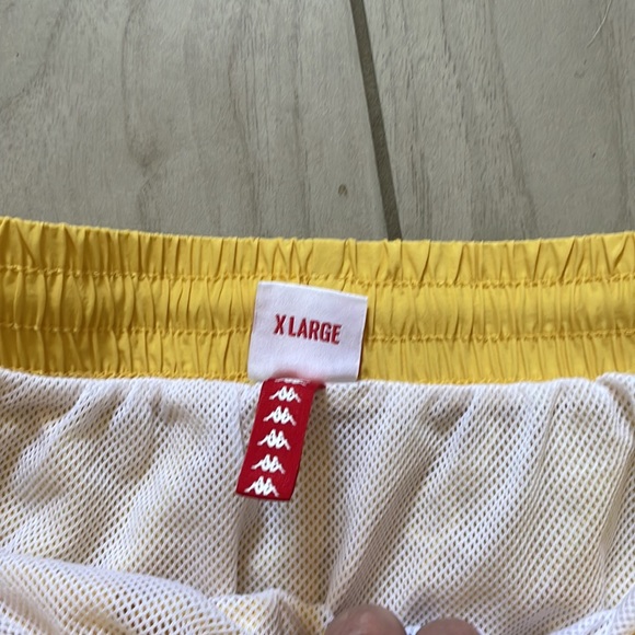 Kappa mens swim trunks bright yellow never been worn . - Picture 2 of 4